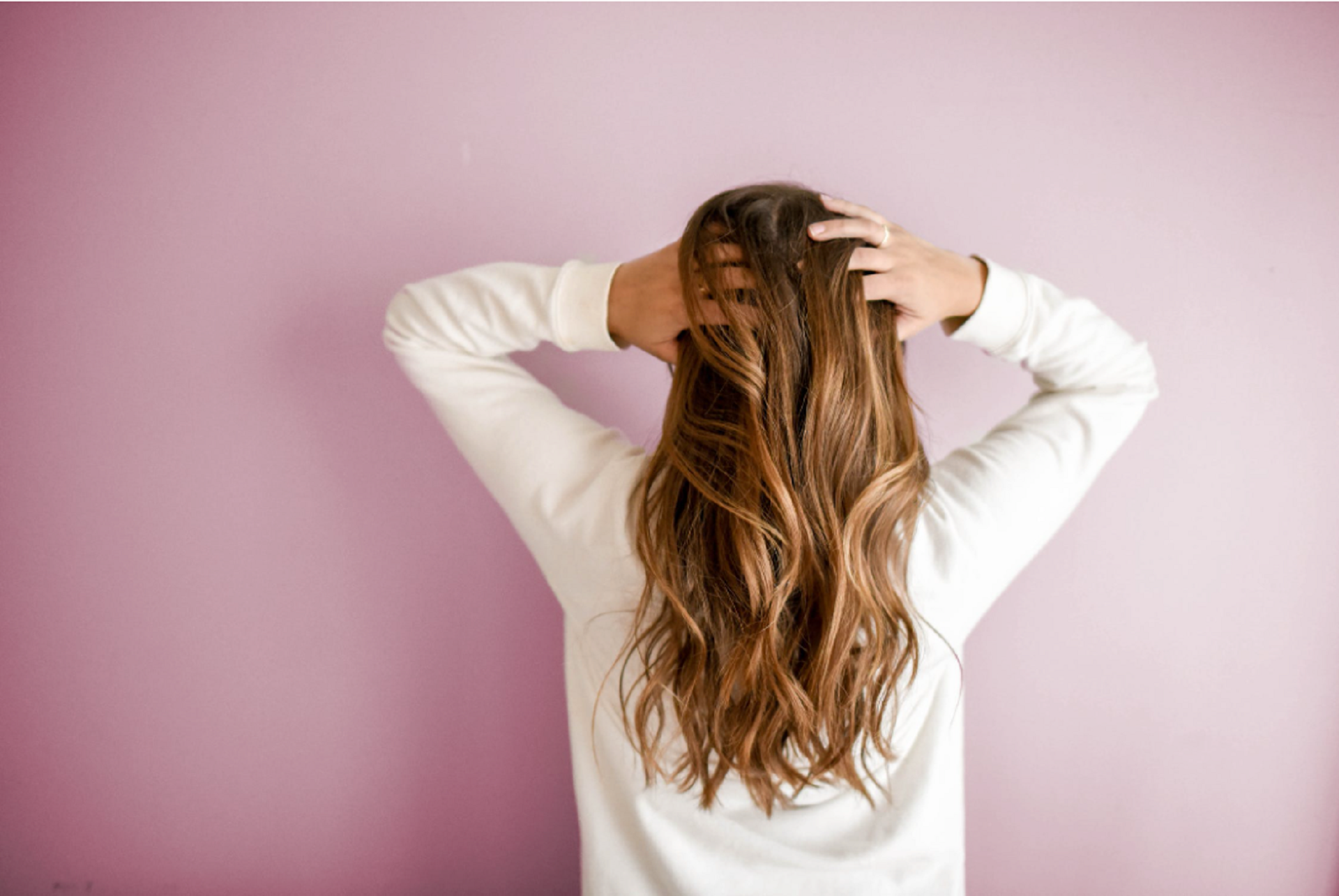 woman with long hair treatment guide