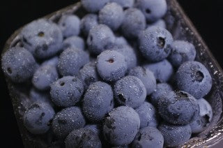 bunch of blueberries considered as super foods didn't know were super