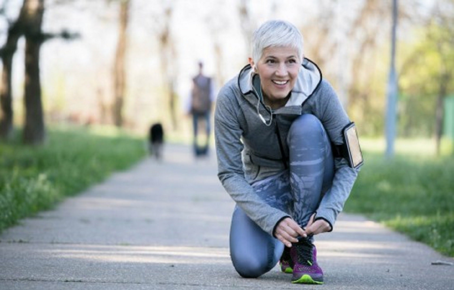woman running to prevent osteporosis