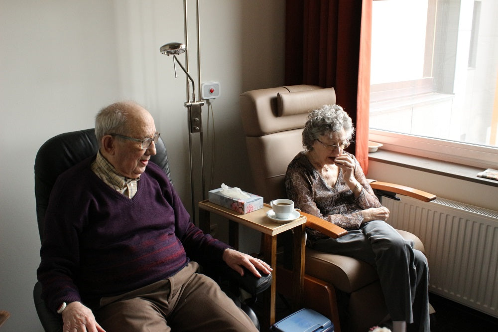 elderly couple