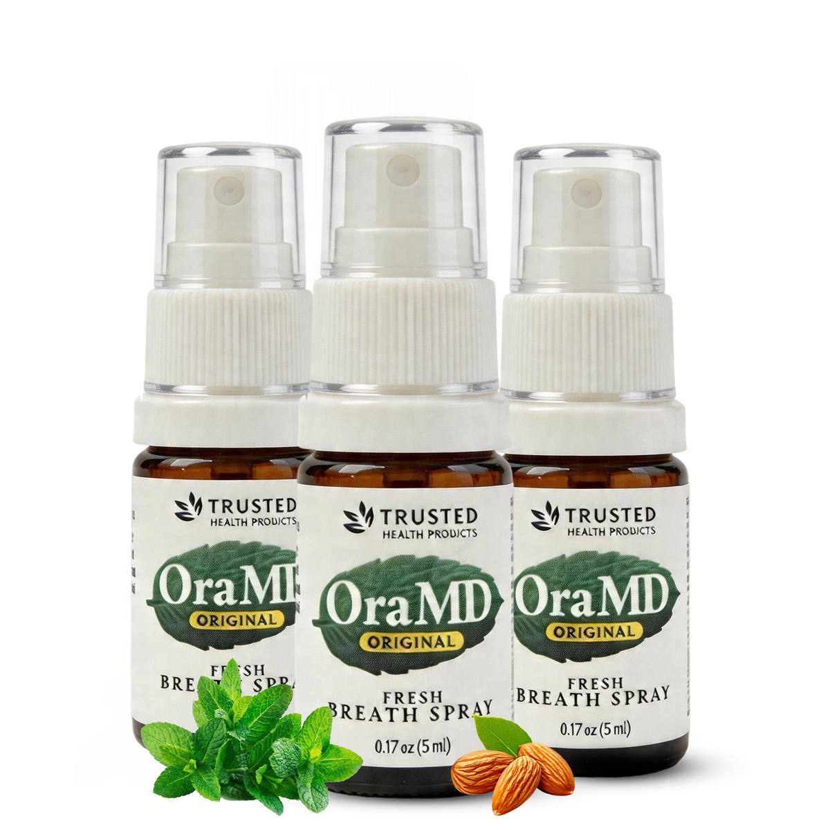 Spray rafraĂźchissant naturel OraMD contre la mauvaise haleine