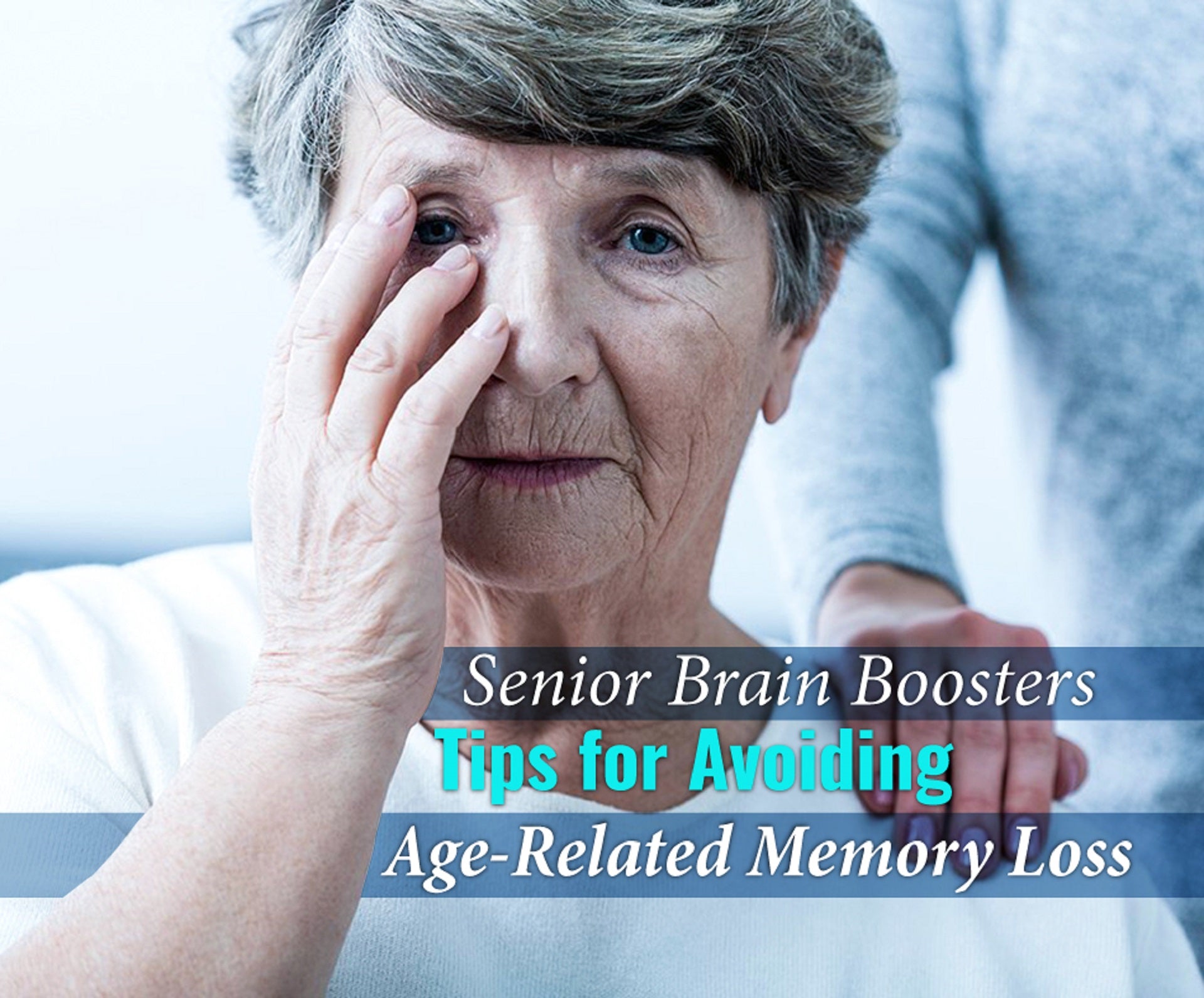 older woman with memory loss