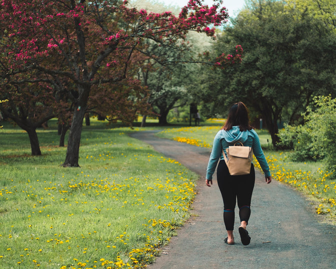 woman walking