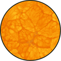 Close-up of a textured orange surface