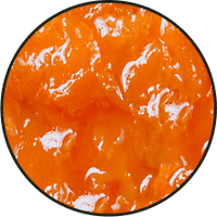 Close-up of an orange surface 