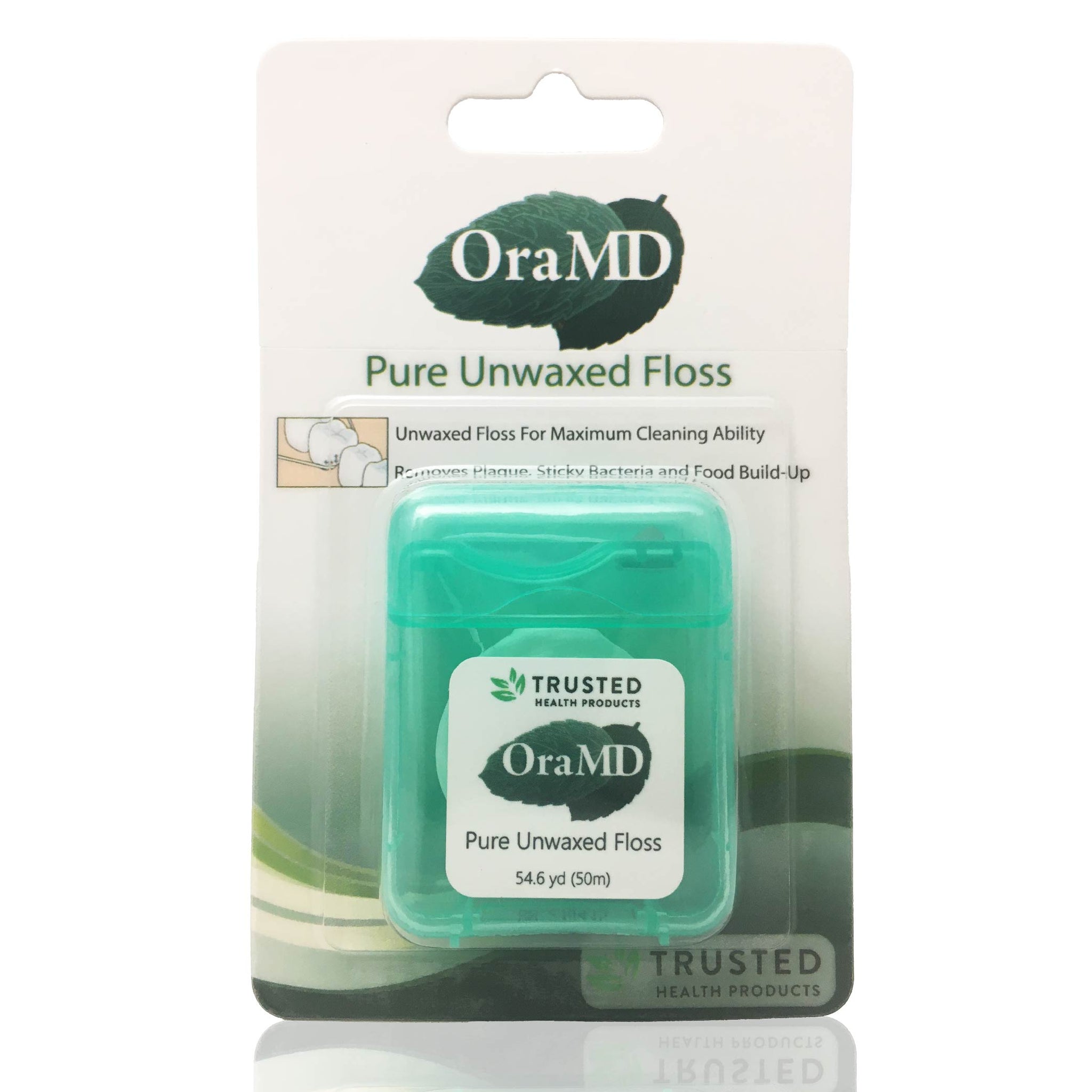 OraMD Pure Unwaxed Dental Floss 6 Pack Trusted Health Products